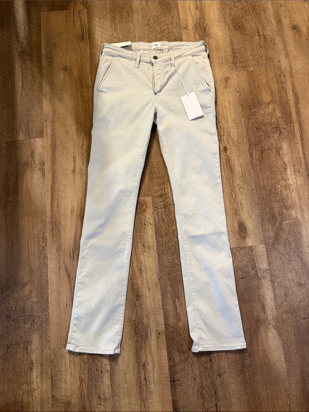 Edwin Mason Slim Chino Pants Men’s Size 29 | NWT Designer Pants | Stone Beige